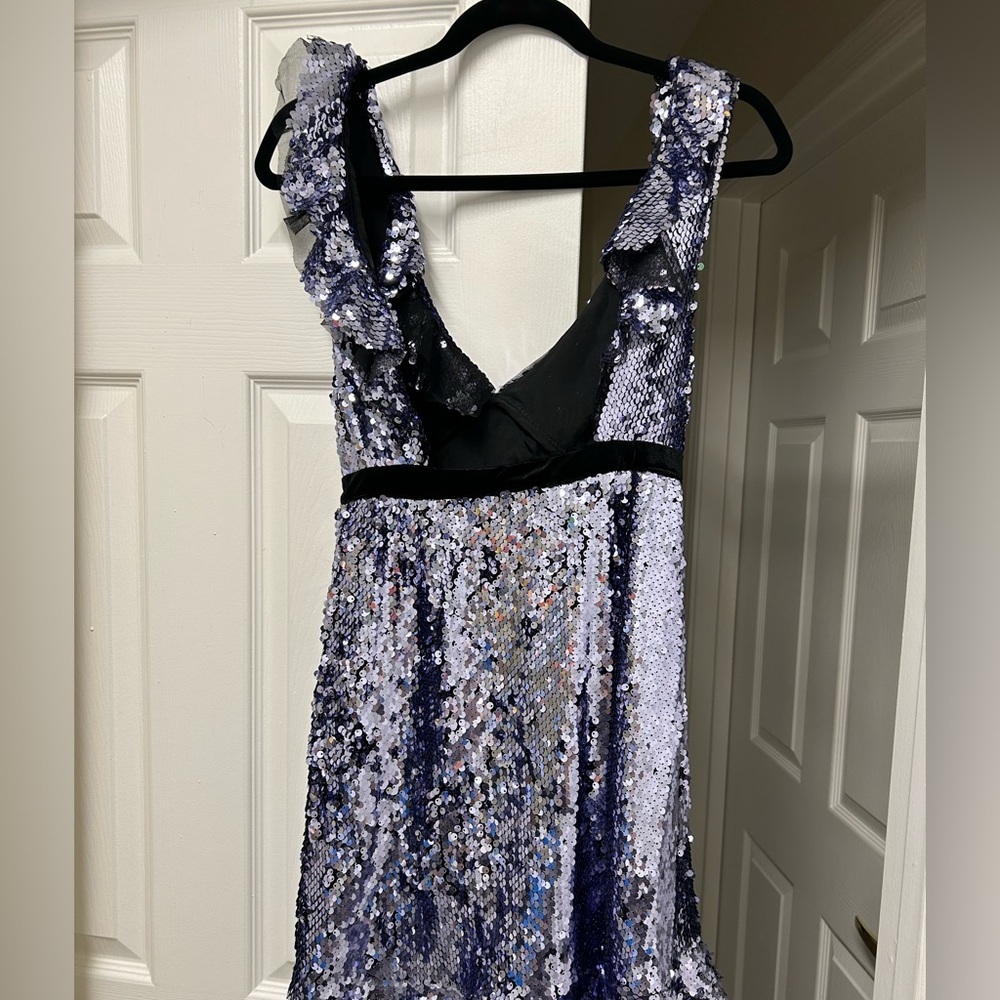 Free People Siren Sequin Mini Dress | Size 8 | Party Cocktail - Picture 9 of 13